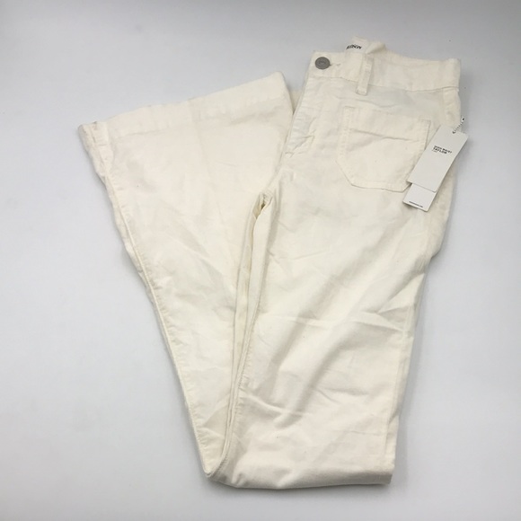 Hudson Taylor High Waist Corduroy Flares - Picture 5 of 6